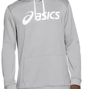 ASICS MEN'S FRENCH TERRY HOODIE, Gray, XL